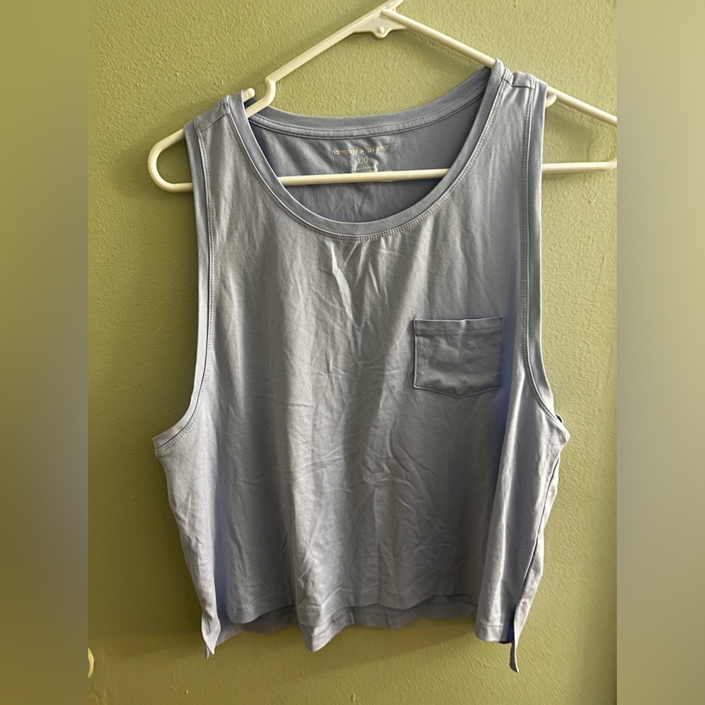 lavender workout tank